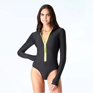 Free People x Watskin Lola Surfsuit Womens Swimwear Athleisure Outdoors Beach